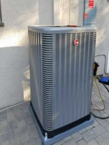 Rheem 16 SEER Condenser Install By Comfort Time