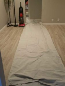 Comfort Time makes sure to take care of your home while we work