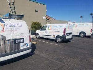 Comfort Time Fleet ready to help our customers
