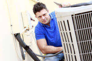 Inspecting an air conditioner