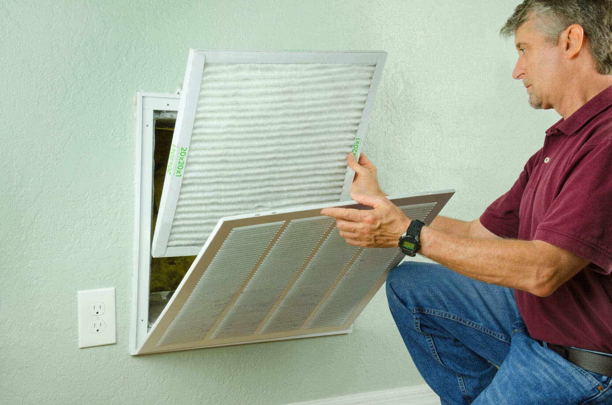 Replacing a filter
