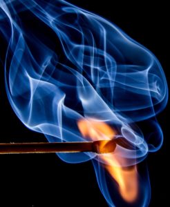 blue flame
