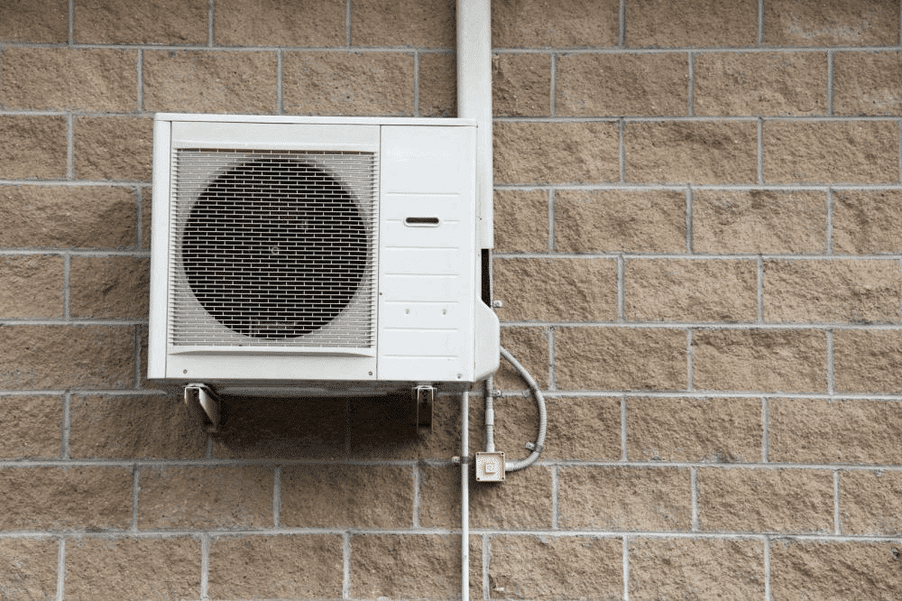 Wall mounted condenser
