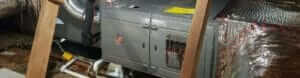 Rheem horizontal furnace installation
