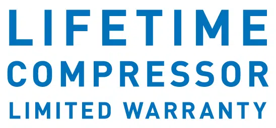 Lifetime compressor warranty