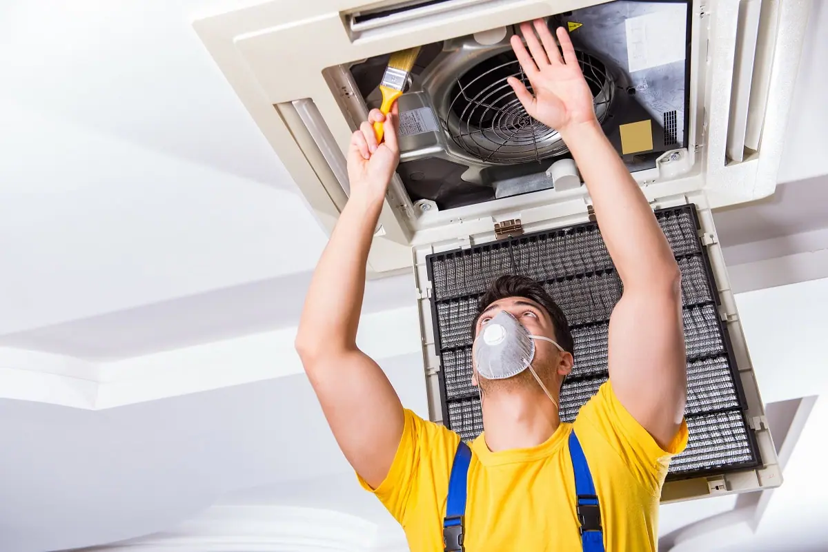 Cleaning HVAC