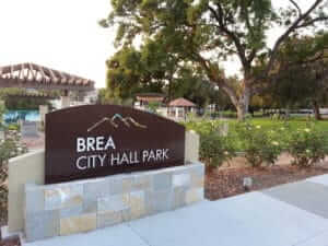 Brea Sign