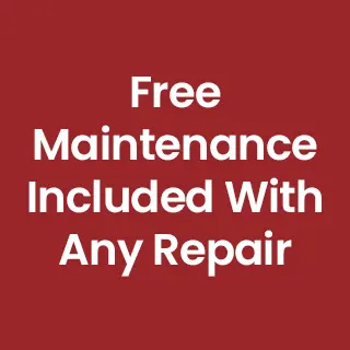 Service-4 Free Maintenance Included With Any Repair