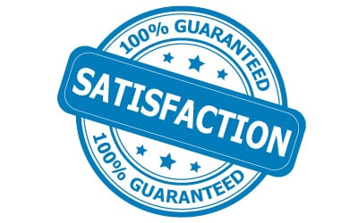 100%-Satisfaction-Logo-400x250 100% Guaranteed Satisfaction Icon