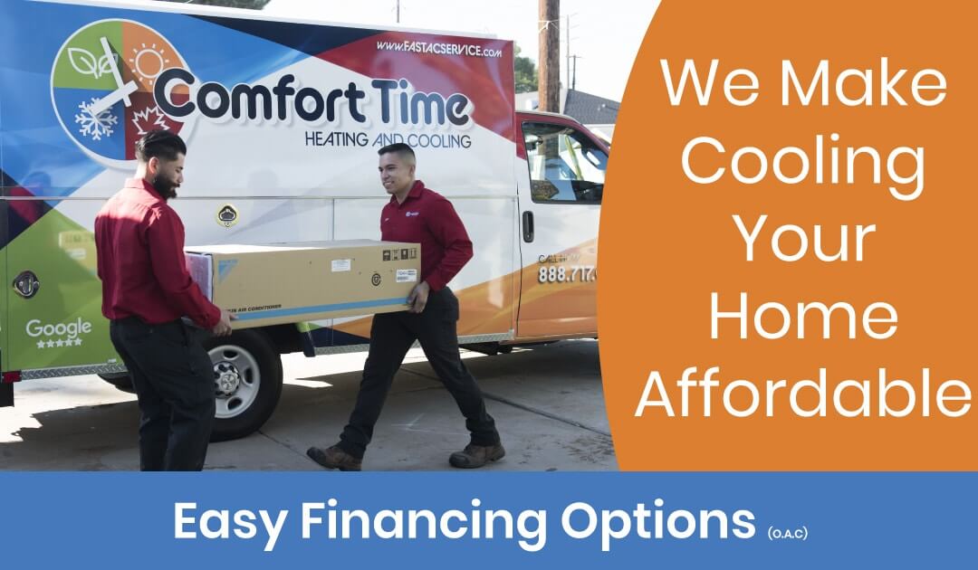 Easy simple financing for home air conditioning