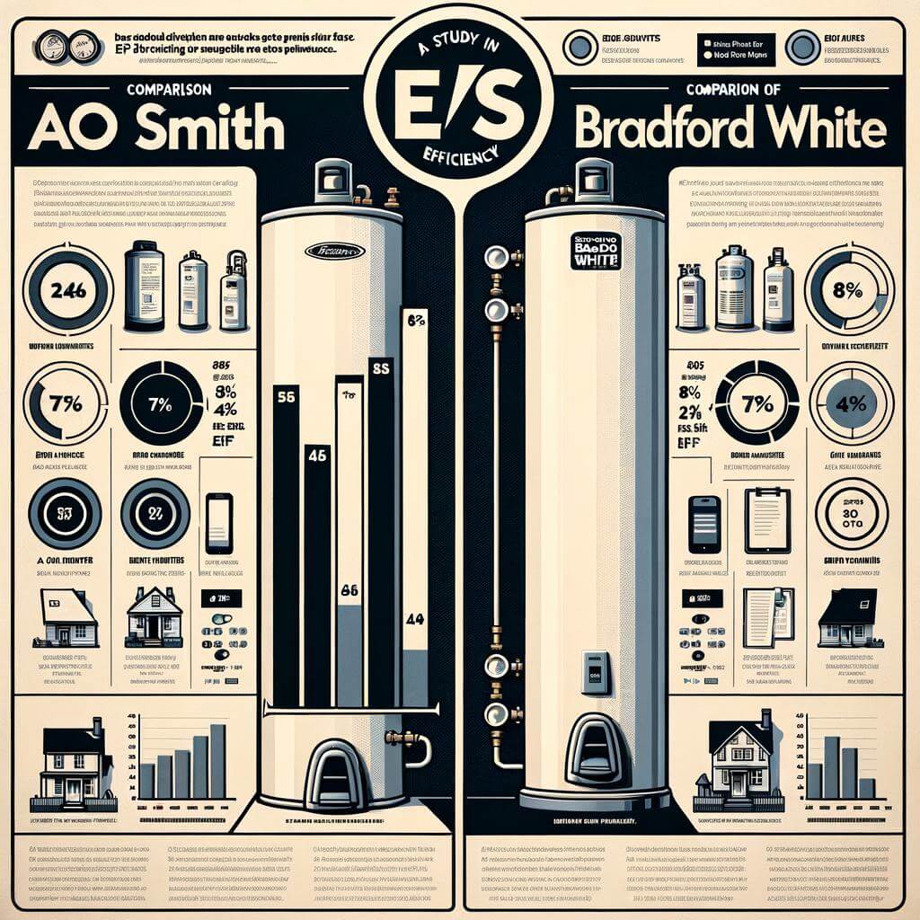 Comparison​ of AO Smith and Bradford White⁤ EF Ratings:⁢ The Better Choice