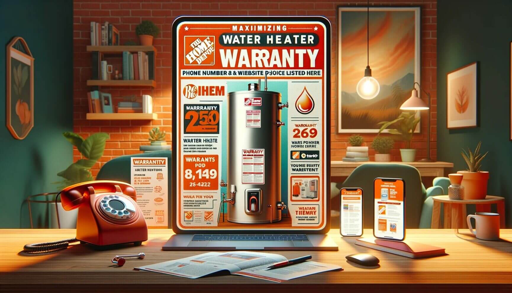 Securing and Using Rheem Water Heater's Warranty from Home Depot
