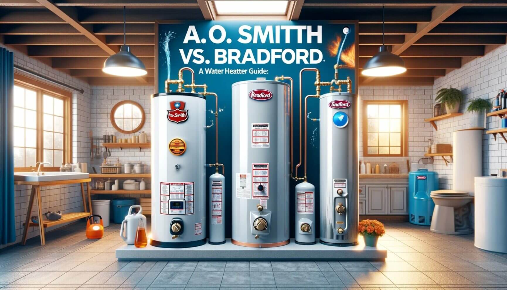 Aq smith vs bradford water heaters.